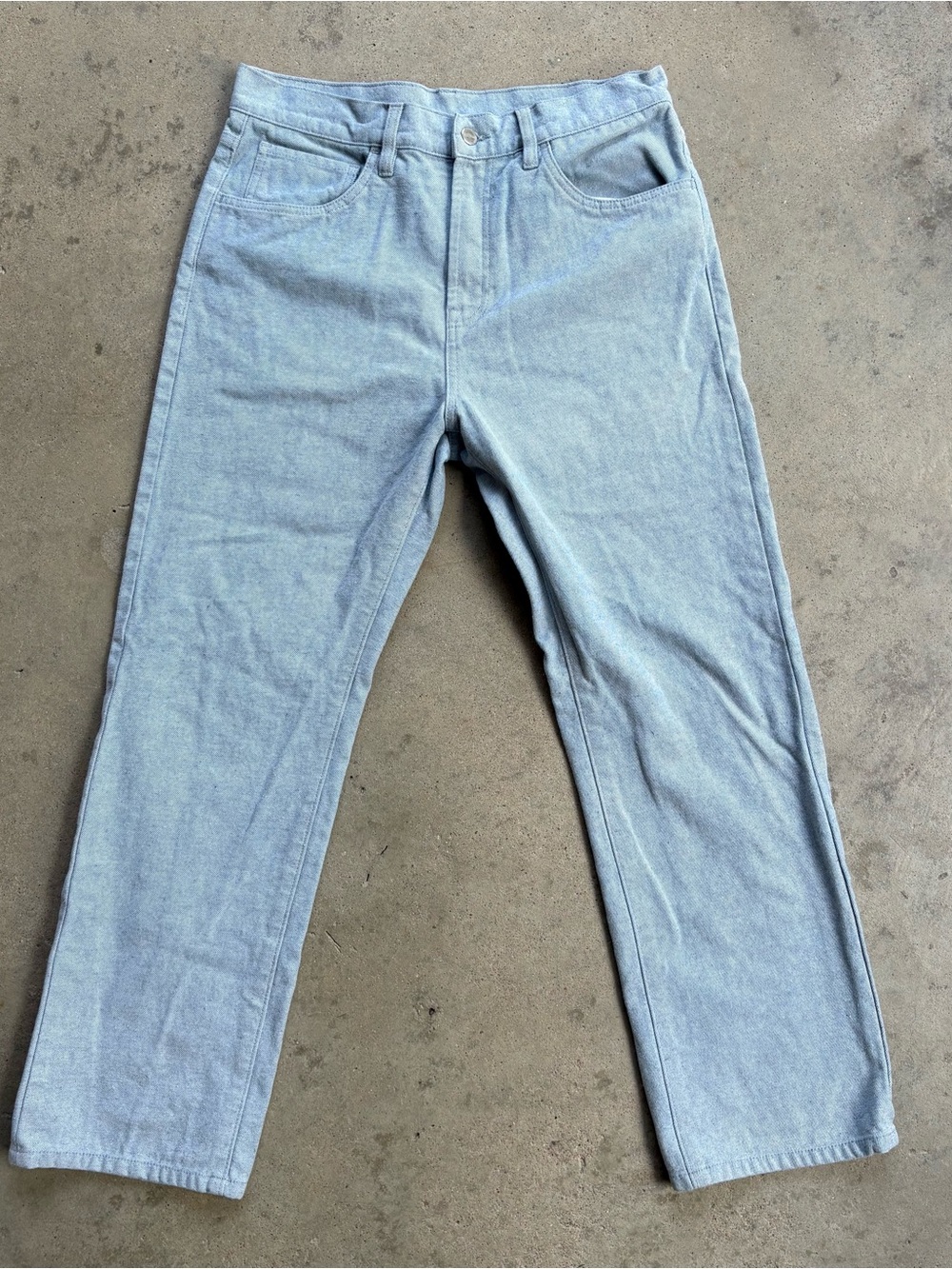 Industry of All Nations New Jeans Unisex size 34 Light Wash Recycled Denim Jeans